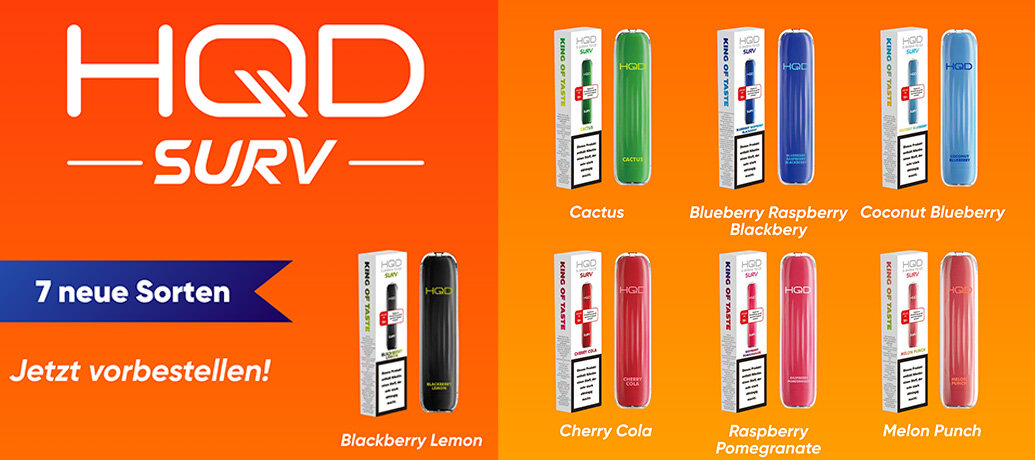 HQD SURV Vapes - jetzt zugreifen