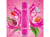 HQD SURV - Dragon Strawberry - 18 mg - 600 Züge