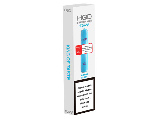 HQD SURV - Jumble Berry - 18 mg - 600 Züge