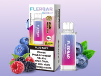 Flerbar PODS - Blue Razz - 20mg - 2er Set