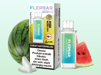 Flerbar PODS - Chewy Watermelon - 20mg - 2er Set