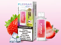 Flerbar PODS - Strawberry Ice - 20mg - 2er Set