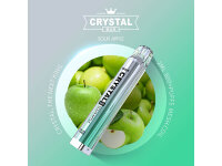 Crystal Bar - Sour Apple - E-Shisha - 2% Nikotin - 600...