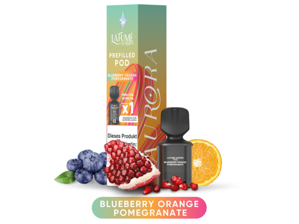 Lafume Aurora Pod - Blueberry Orange Pomegranate  - 20mg