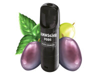 Al Massiva Pods - Black Lebanese (Traube Minze) - 17mg -...