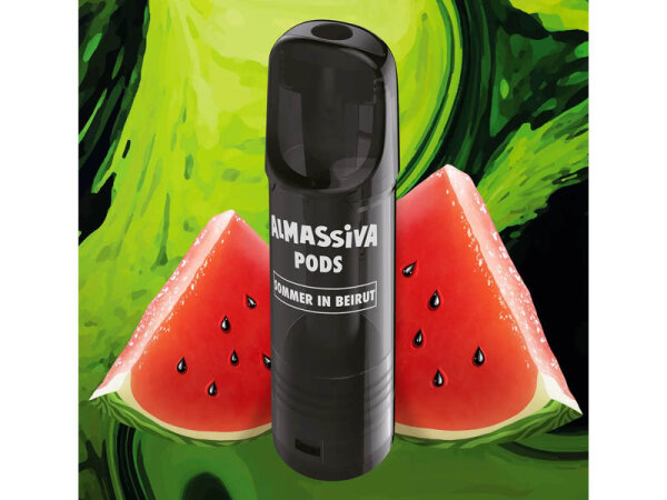 Al Massiva Pods - Sommer in Beirut (Wassermelone, Ice) - 17mg - 2er Set