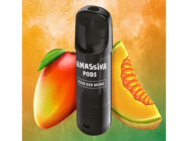 Al Massiva Pods - Wenn der Mond (Ice, Honigmelone, Mango) - 17mg - 2er Set