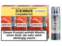 ICEWAVE 3 in 1 Pod - Cherry Cola - 20mg - 3er Set