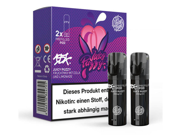 187 Strassenbande - Prefilled Pods - Juicy Puzzy  - 20mg - 2er Pack