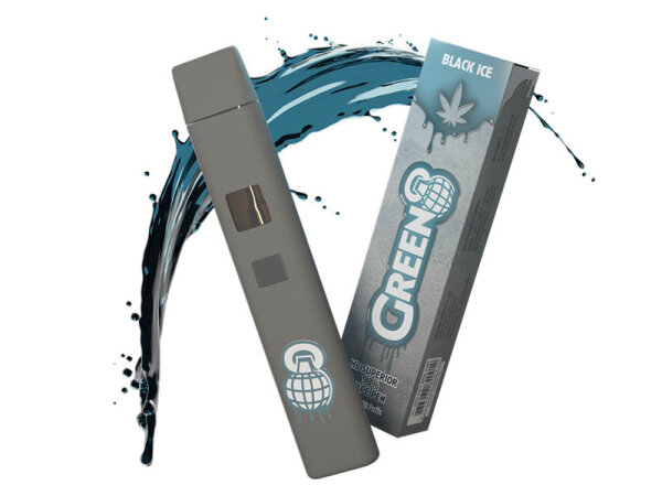 Green8 - H2 Superior - Black Ice - 98% H3 - 1ml - E-Shisha
