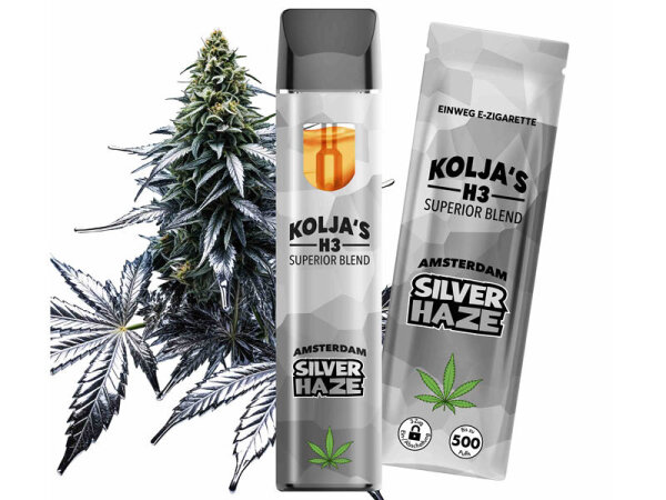 Koljas H3 97% Superior - Silver Haze - E-Shisha - 1 ml