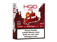 HQD Cirak 2 Pods - Cola Splash - 18mg - 1000 Züge -...