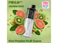 Mega Bar - GEMENI 2000 - Pods - Kiwi Passions Fruit Guave...