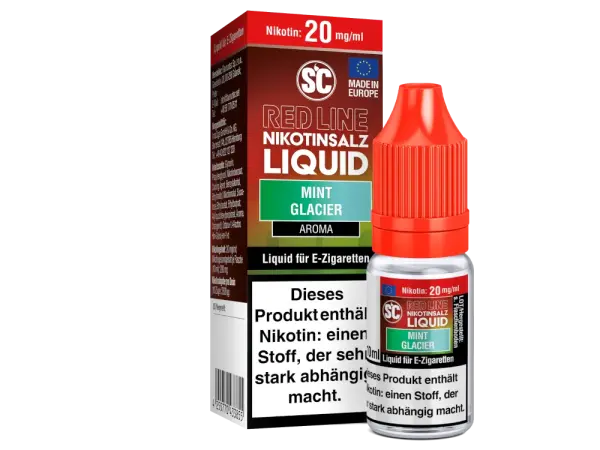 SC Red Line Nikotinsalz Liquid - Mint Glacier - 20 mg/ml