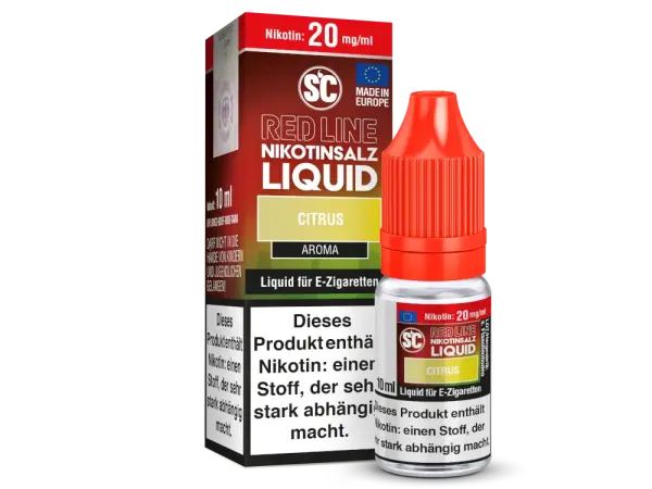 SC Red Line Nikotinsalz Liquid - Citrus - 20 mg/ml