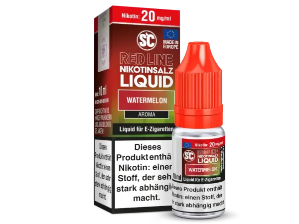 SC Red Line Nikotinsalz Liquid - Watermelon - 20 mg/ml