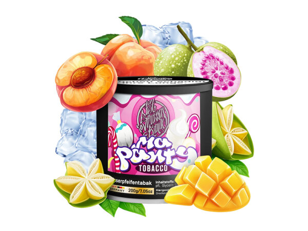 187tobacco - Ma Panty/Mama Candy (Guave, Mango, Pfirsich) - 200g