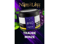 NameLess Tobacco - BLACK NANA (schw. Traube, Minze) #40 -...