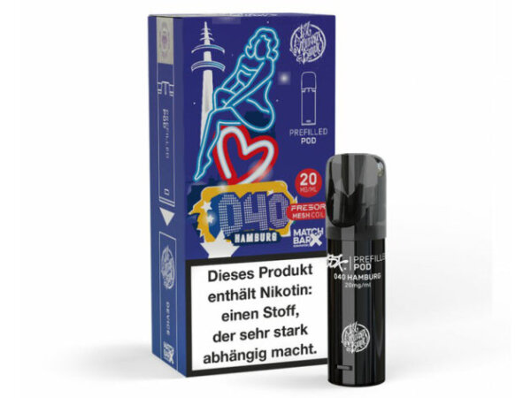 187 Strassenbande - Prefilled Pod - 040 Hamburg (Wildbeeren) -  20mg - ca. 600 Züge