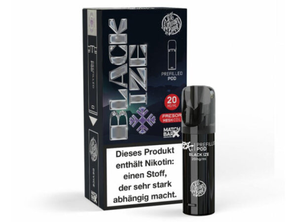 187 Strassenbande - Prefilled Pod - Black Ize (Brombeere) -  20mg - ca. 600 Züge