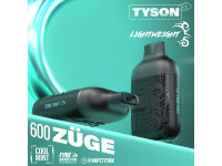Tyson 2.0 - Cool Mint (Minze) - E-Shisha - 20mg - 600...