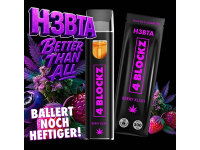4 Blockz H3 95% H3BTA - Berry Kush - E-Shisha - 1 ml
