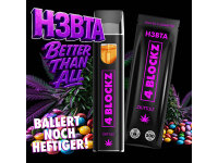 4 Blockz H3 95% H3BTA - Skittlez - E-Shisha - 1 ml