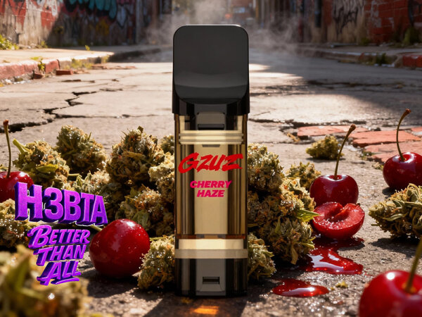 GZUZ - H3 Pod - Cherry Haze - 1ml CRD