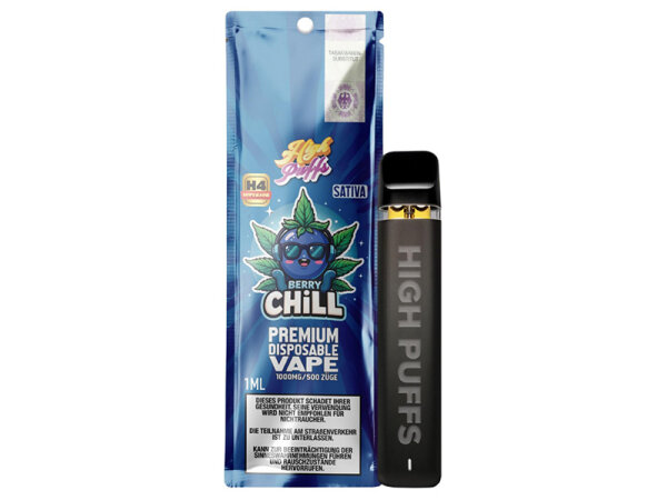 High Puffs - Superior Blend - Berry Chill - 1 ml - H4 96 %