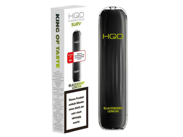 HQD SURV - Blackberry Lemon - 18 mg - 600 Züge