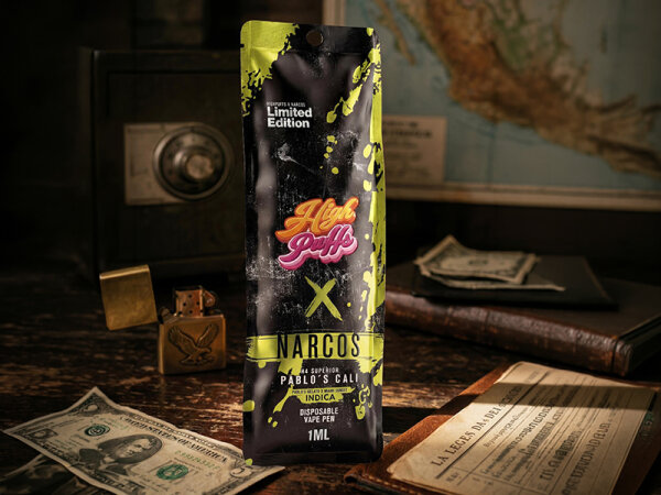 High Puff NARCOS "LE" - H4 Superior Blend - PABLO S CALI  - 1 ml - H4 96%