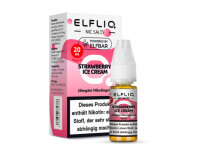 Elf Bar ELFLIQ - Strawberry Ice Cream - Liquid - 20 mg/ml...