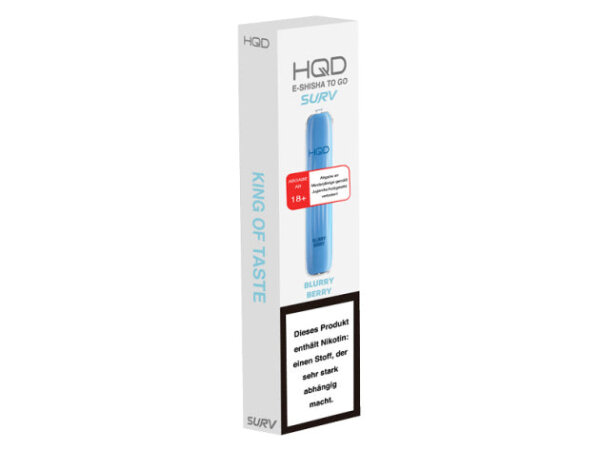 HQD SURV - Blurry Berry - 18 mg - 600 Züge