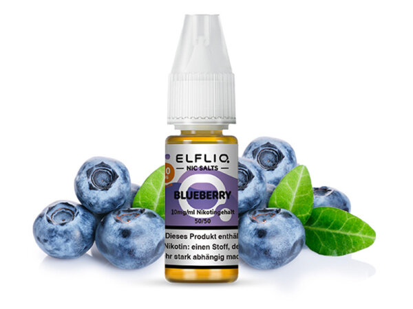 Elf Bar ELFLIQ - Blueberry - Liquid - 10 mg/ml - 10 ml