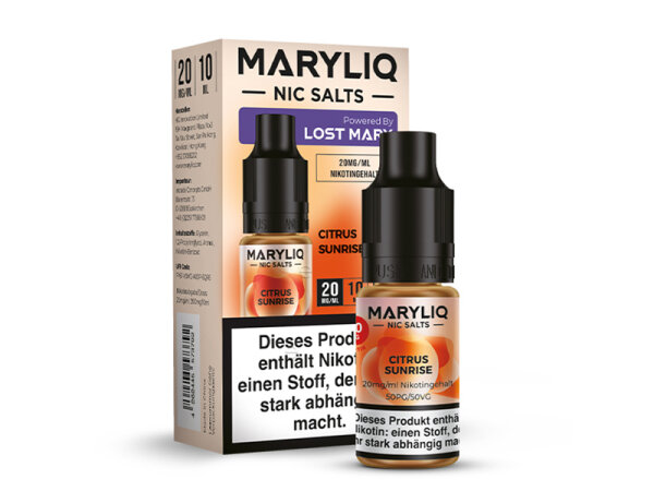 Lost Mary - MARYLIQ - Citrus Sunrise - Liquid - 20 mg/ml - 10 ml