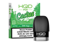 HQD Cirak 2 Pods - Cactus - 18mg - 1000 Züge - 2er Set
