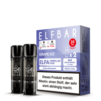 Elf Bar - ELFA CP Prefilled Pod - Grape Ice - 20mg - 2er...
