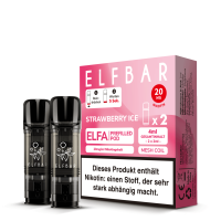 Elf Bar - ELFA CP Prefilled Pod - Strawberry Ice - 20mg -...