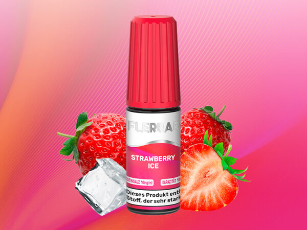 Flerbar - Strawberry Ice - Liquid - 10 mg - 10 ml