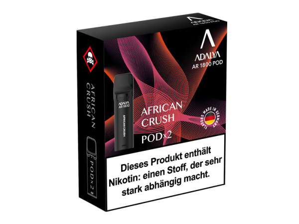 Adalya Alpha Pod - African Crush  - 20mg - 2er Set