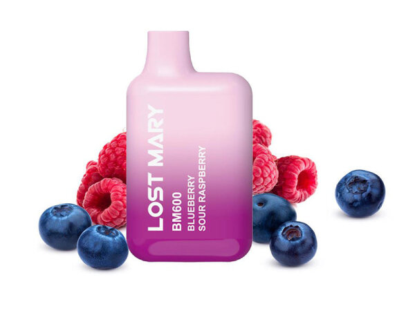 Elf Bar Lost Mary - Blueberry Sour Raspberry - 20mg - 600 Züge